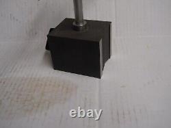 STARRETT #659 Heavy-Duty Magnetic Base WithPost Assembly Good Used