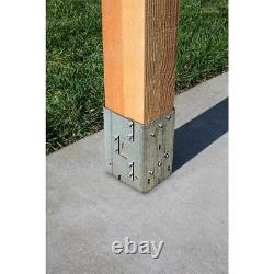 Simpson Strong-Tie Post Base 4x4 12-Gauge Heavy-Duty Corrosion Resistant Steel