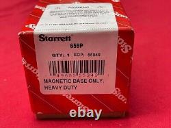 Starrett 659P Heavy-Duty Magnetic Base Only IN STOCK