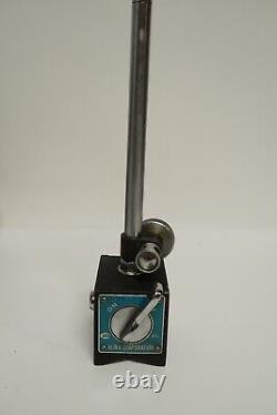 Starrett Heavy-Duty Magnetic Base with Dial Indicator. 001 VTG No. 655-441