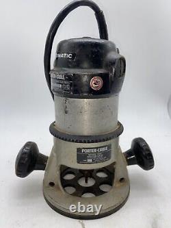 Vintage Porter Cable 5372 Extra Heavy Duty Router 5502 Base