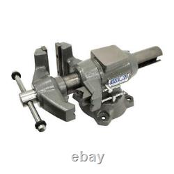 Wilton 28824 5.5 Jaw Heavy Duty Multi-Purpose Vise with Rotating Head Base