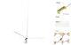 Antenne De Station De Base Cb, Heavy Duty 20 Pieds 100w 27mhz Antenne De Base Pour