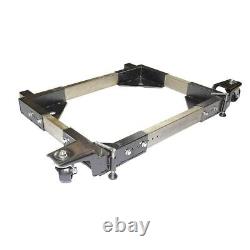 Base mobile ajustable robuste pour roulettes de machine stationnaire Dolly