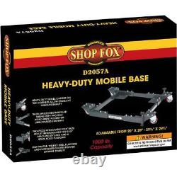 Base mobile robuste Shop Fox D2057A