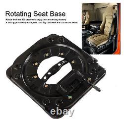 Base pivotante de siège robuste en acier de charge de 130 kg rotative à 360 degrés