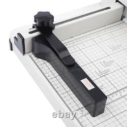 Coupe-papier professionnel de précision, coupe-papier guillotine manuel, base en métal robuste