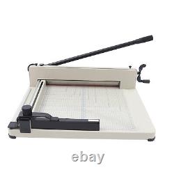Coupe-papier robuste de 17 pouces, guillotine manuelle, coupe-page, base métallique, États-Unis