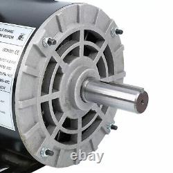 Moteur électrique de compresseur d'air de 5HP 3450RPM Monophasé 7/8 Arbre Lourd Nouveau