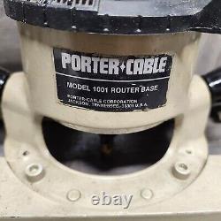 Routeur Porter Cable modèle 1002 Type 3 avec moteur robuste et base 1001