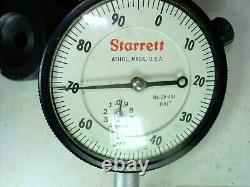 Starrett N° 659 Base Magnétique avec Indicateur à cadran N° 25-441 TOUT USAGE INTENSIF